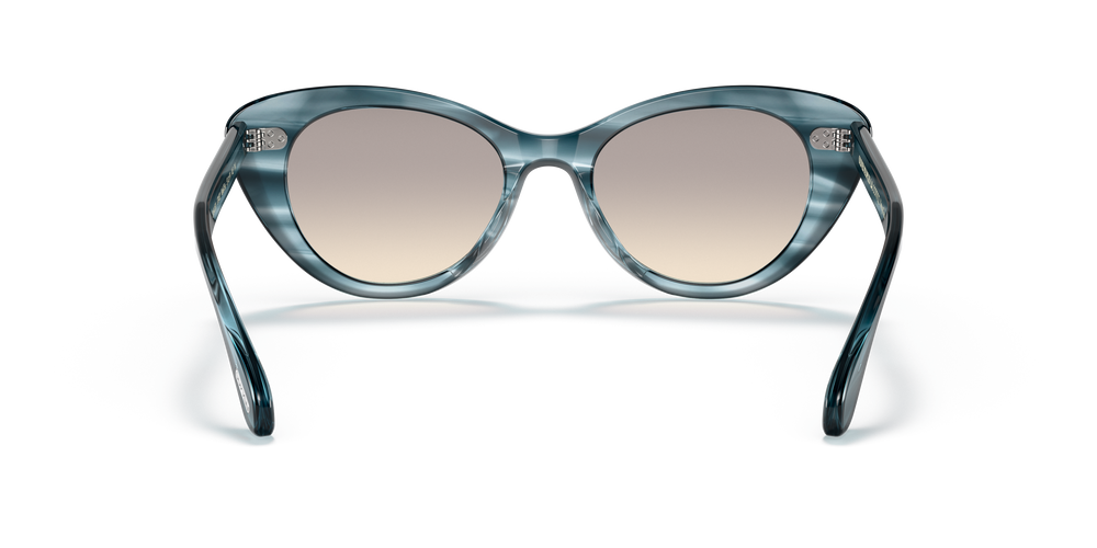 Oliver Peoples Rishell Sun with Washed Lapis frame and Grey lenses - Image 5