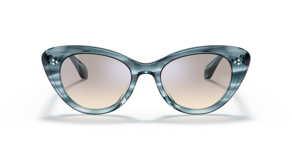 Oliver Peoples Rishell Sun with Washed Lapis frame and Grey lenses - image 2