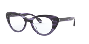 Oliver Peoples Rishell avec monture Dark Lilac VSB - L'image 1