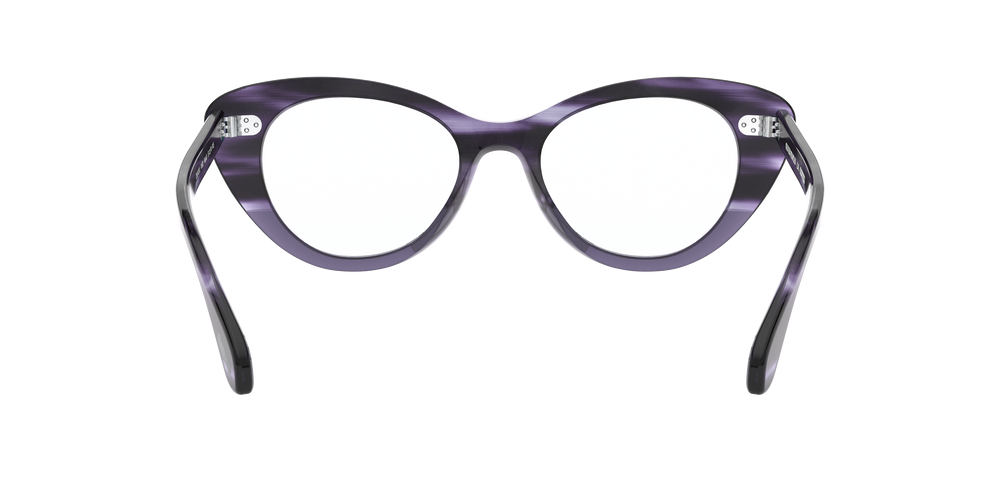 Oliver Peoples Rishell avec monture Dark Lilac VSB - L'image 4