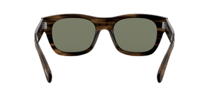 Sie Oliver Peoples Keenan mit Rinde Gestell und Grün Gläsern - bild 4