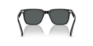 Oliver Peoples Lachman Sun avec une monture Noir et des verres Gris - L'image 5