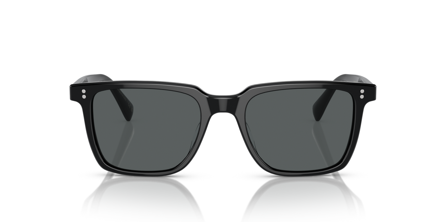 Oliver Peoples Lachman Sun with Black frame and Grey lenses - Image Pins