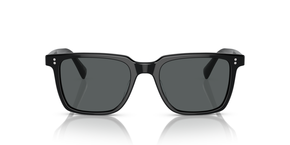 Oliver Peoples Lachman Sun avec une monture Noir et des verres Gris - L'image 2