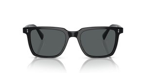 Oliver Peoples Lachman Sun avec une monture Noir et des verres Gris - L'image 2