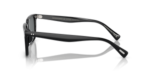 Oliver Peoples Lachman Sun avec une monture Noir et des verres Gris - L'image 4