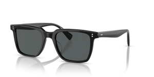 Oliver Peoples Lachman Sun avec une monture Noir et des verres Gris - L'image 1