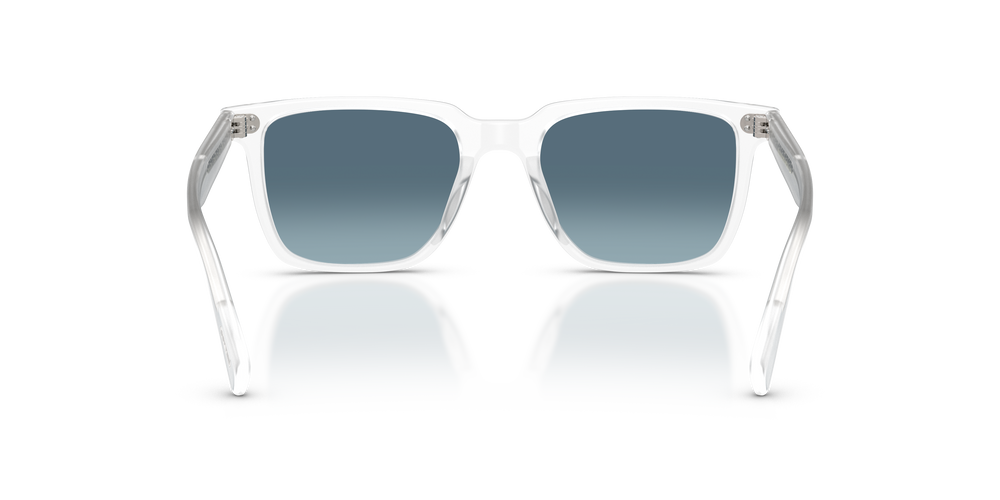 Oliver Peoples Lachman Sun Exclusive with Semi-Matte Crystal frame and Blue lenses - Image 5