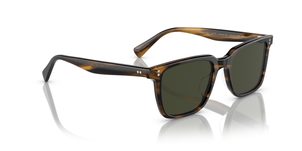 Oliver Peoples Lachman Sun con montatura Corteccia e lenti  Verde - immagine 3