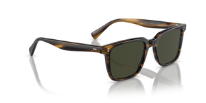 Oliver Peoples Lachman Sun with Bark frame and Green lenses - image 3