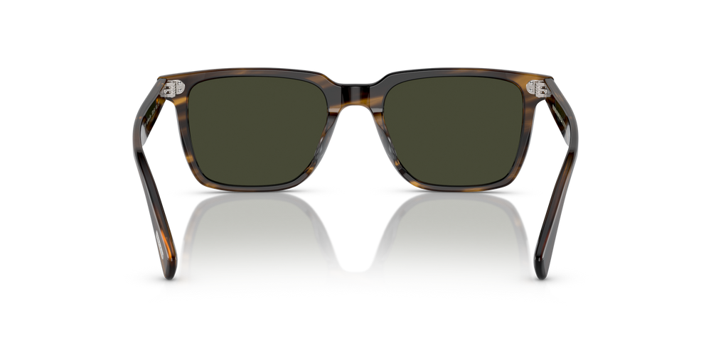 Oliver Peoples Lachman Sun with Bark frame and Green lenses - image 5