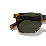 Oliver Peoples Lachman Sun with Bark frame and Green lenses - Variant