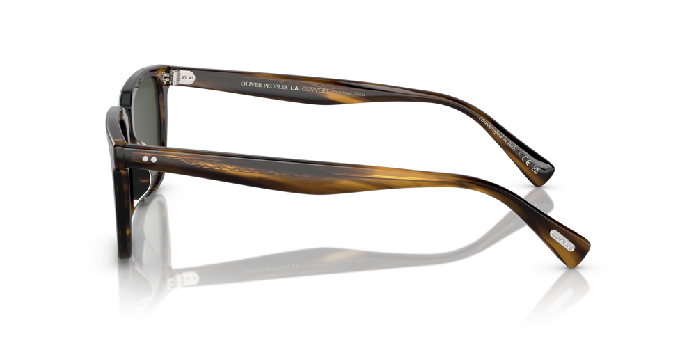 Oliver Peoples Lachman Sun with Bark frame and Green lenses - image 4