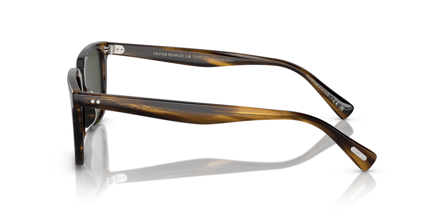 Oliver Peoples Lachman Sun with Bark frame and G-15 Polar lenses
