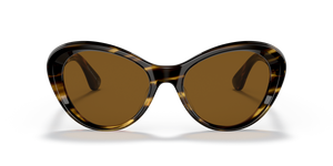 Oliver Peoples Zarene avec une monture Cocobolo et des verres Brun - image 2