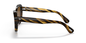 Oliver Peoples Zarene with Cocobolo frame and Brown lenses - Image 4