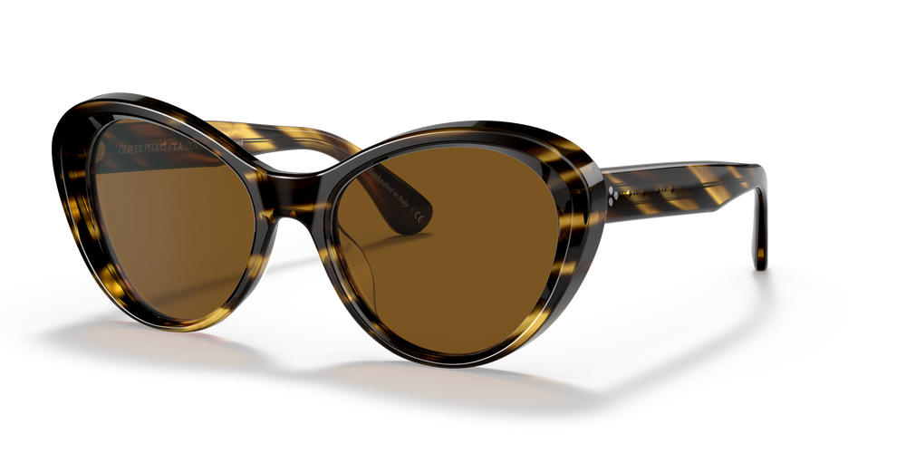 Oliver Peoples Zarene with Cocobolo frame and Brown lenses - Image 4