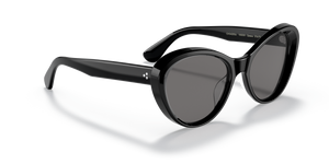 Oliver Peoples Zarene avec une monture Noir et des verres Gris - image 3