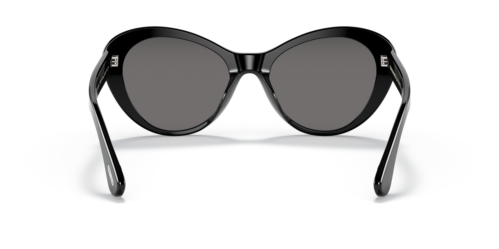 Sie Oliver Peoples Zarene mit Schwarz Gestell und Grau Gläsern - Das Bild 5