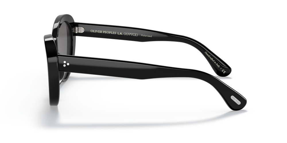 Sie Oliver Peoples Zarene mit Schwarz Gestell und Grau Gläsern - Das Bild 4