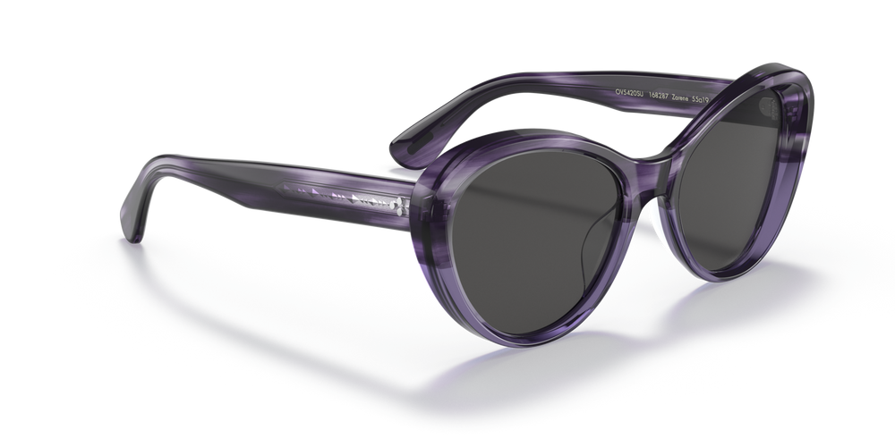 Oliver Peoples Zarene with Dark Lilac VSB frame and Grey lenses - image 3