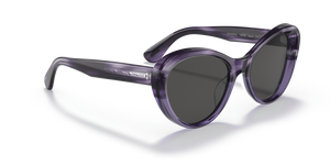 Oliver Peoples Zarene avec une monture Dark Lilac VSB et des verres Gris - image 3