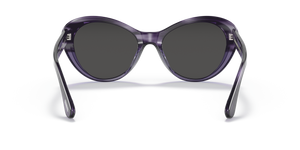 Oliver Peoples Zarene avec une monture Dark Lilac VSB et des verres Gris - image 5