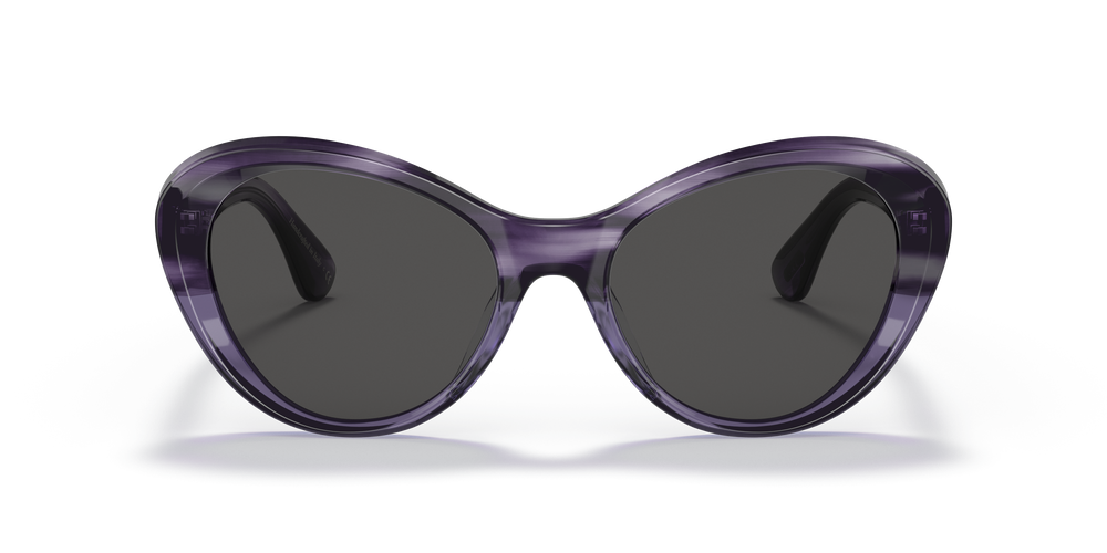 Oliver Peoples Zarene con montatura Dark Lilac VSB e lenti  Grigio - L'immagine 2