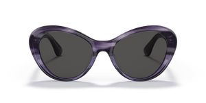Oliver Peoples Zarene con montatura Dark Lilac VSB e lenti  Grigio - L'immagine 2