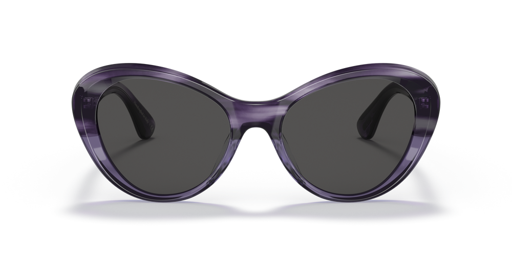 Oliver Peoples Zarene with Dark Lilac VSB frame and Grey lenses - image 2