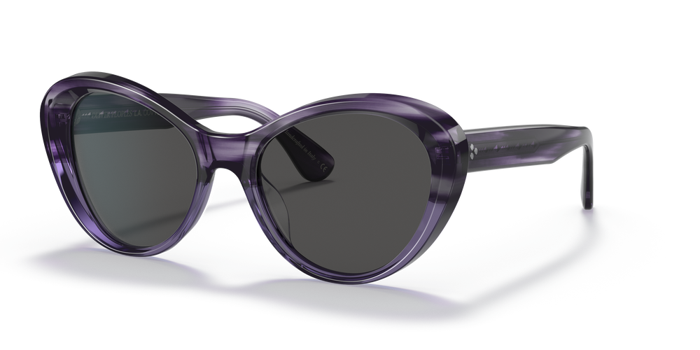 Oliver Peoples Zarene with Dark Lilac VSB frame and Grey lenses - Image 2