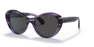Sie Oliver Peoples Zarene mit Dark Lilac VSB Gestell und Grau Gläsern - Das Bild 1