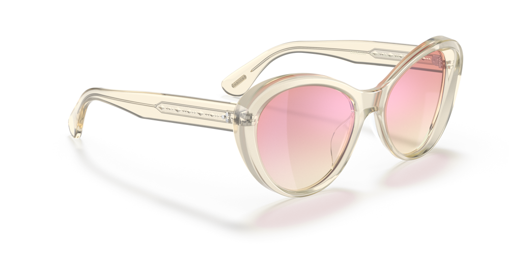 Oliver Peoples Zarene avec une monture Citrine pâle et des verres Rose - image 3