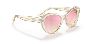 Oliver Peoples Zarene avec une monture Citrine pâle et des verres Rose - image 3