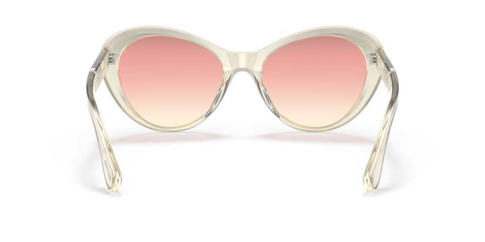 Oliver Peoples Zarene avec une monture Citrine pâle et des verres Rose - image 5