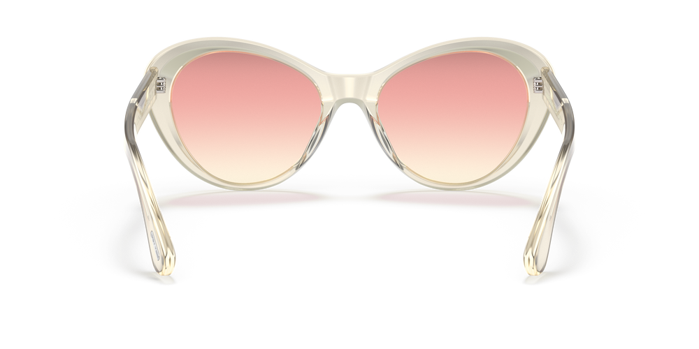 Oliver Peoples Zarene with Pale Citrine frame and Pink lenses - Image 5