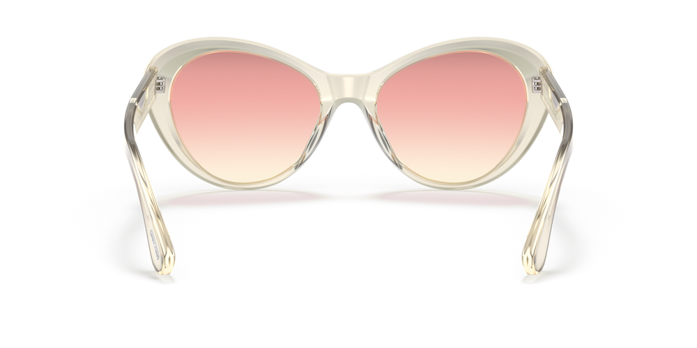 Oliver Peoples Zarene with Pale Citrine frame and Pink lenses - image 5