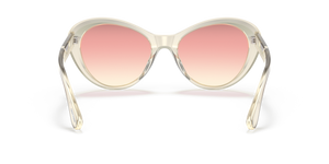 Oliver Peoples Zarene with Pale Citrine frame and Pink lenses - image 5