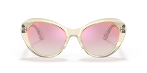 Oliver Peoples Zarene avec une monture Citrine pâle et des verres Rose - image 2