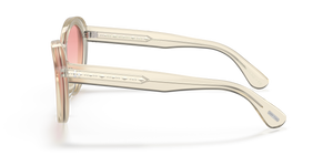 Oliver Peoples Zarene with Pale Citrine frame and Pink lenses - Image 4