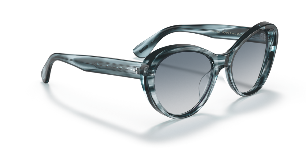 Oliver Peoples Zarene with Washed Lapis frame and Brown lenses - Image 3