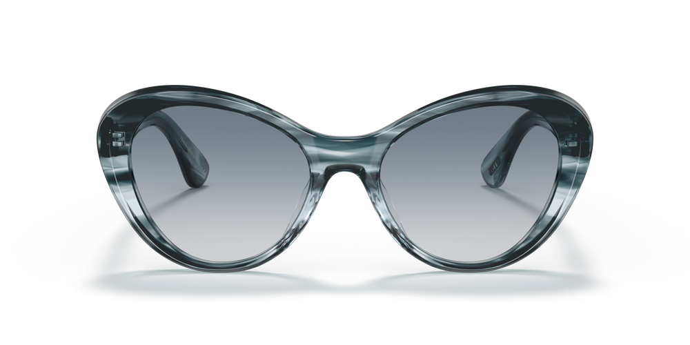 Oliver Peoples Zarene avec une monture Lapis Délavé et des verres Brun - image 2
