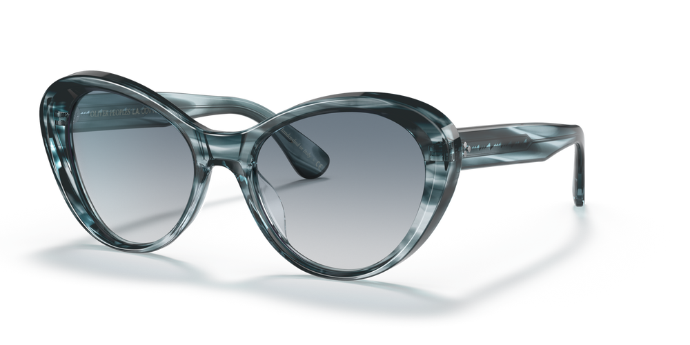 Oliver Peoples Zarene avec une monture Lapis Délavé et des verres Brun - image 3