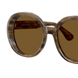 Oliver Peoples Leidy with Sepia Smoke frame and Brown lenses - Variant