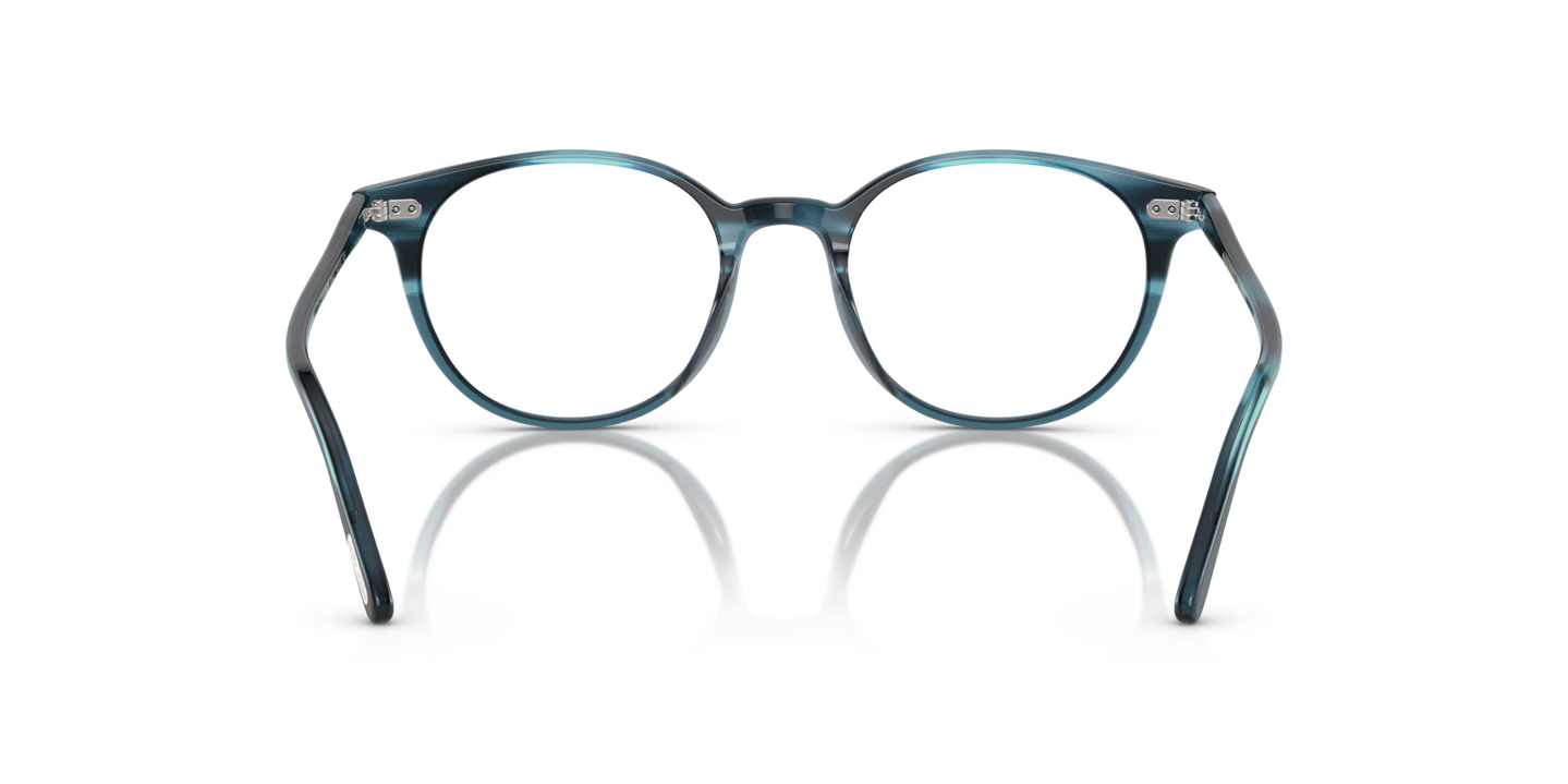 Oliver Peoples Mikett with Teal VSB frame - Image Nosepads