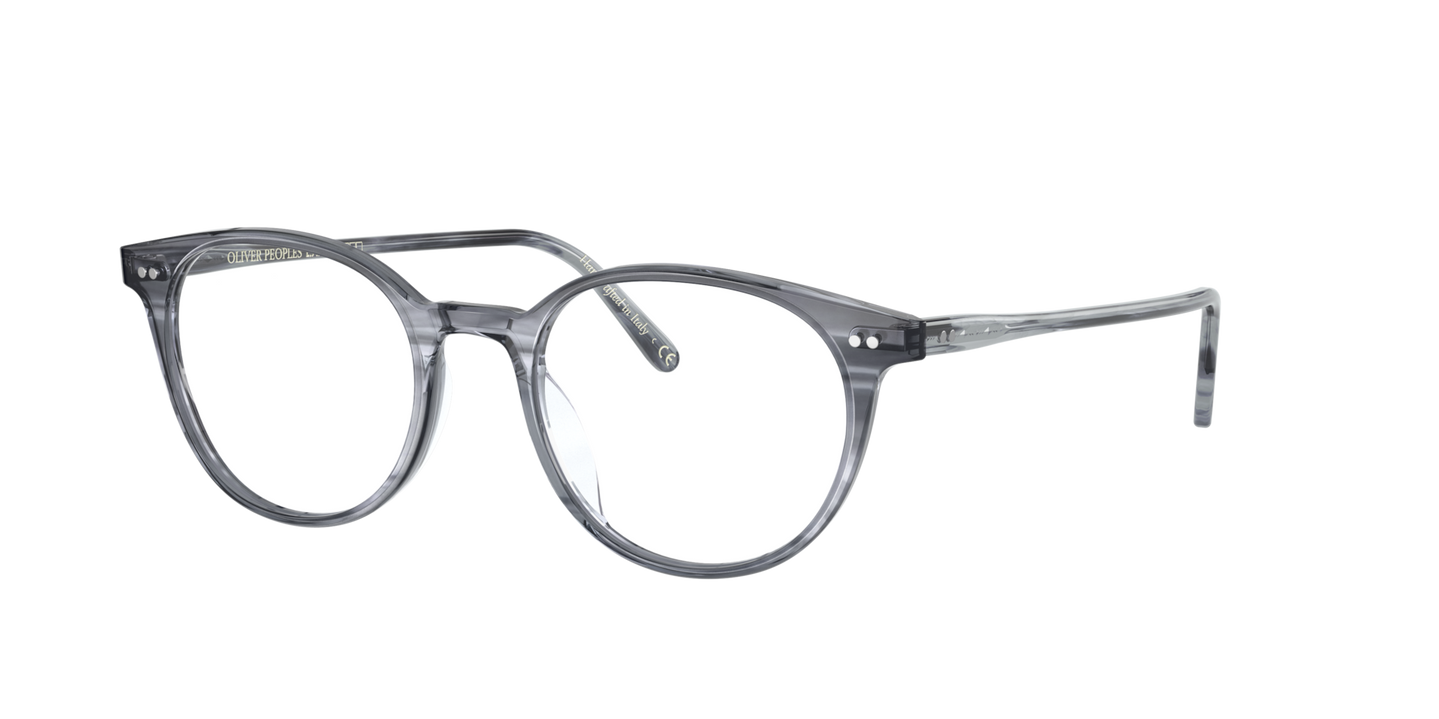 Oliver Peoples Mikett mit Marineblau Rauchgrau Gestell - Bild Stifte