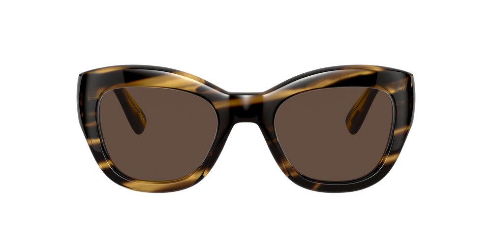 Sie Oliver Peoples Lalit mit Cocobolo Gestell und Braun Gläsern - Bild 2