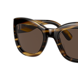Sie Oliver Peoples Lalit mit Cocobolo Gestell und Braun Gläsern - Variant