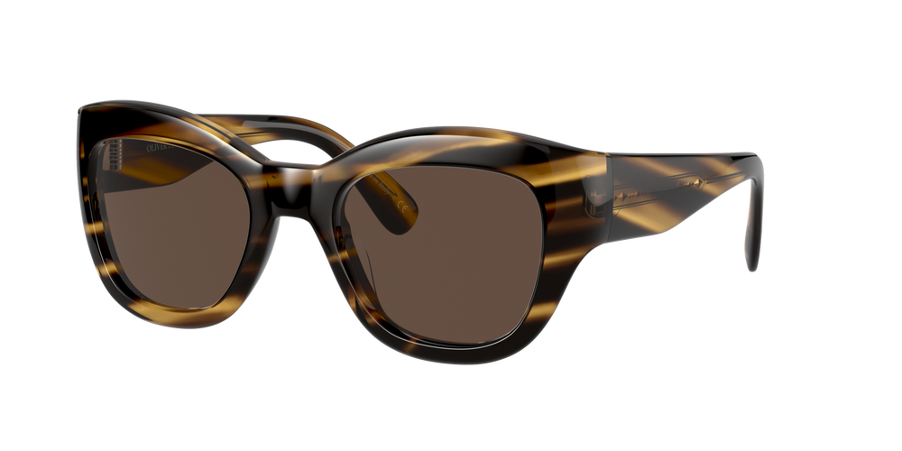 Oliver Peoples Lalit con montura Cocobolo y lentes Marrón - imagen 2