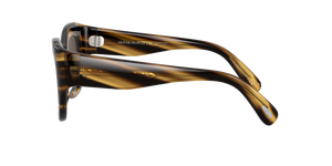 Sie Oliver Peoples Lalit mit Cocobolo Gestell und Braun Gläsern - Bild 3
